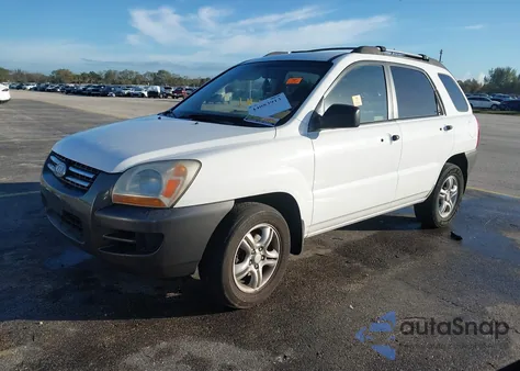 2007 Kia Sportage Lx V6 from USA, damaged, VIN KNDJF723877442268